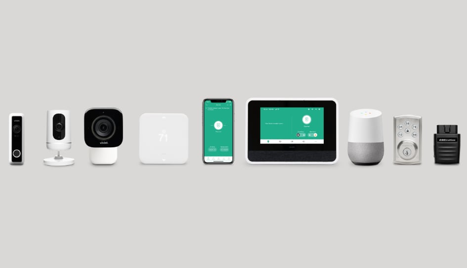 Vivint home security product line in Lancaster